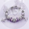 Valentine's Day gift amethyst niche bracelet DIY beaded ladies popular string ornaments hand bracelet ethnic wind