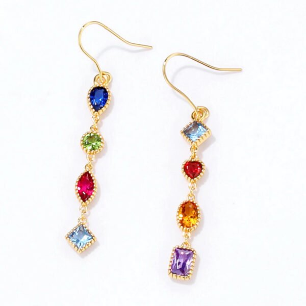 H1ba34001d57c44518dba343da2bf7499f 9k gold plated 925 sterling silver royal various shape and colors ruby/ sapphire /emerald/ topaz zircon Jewelry set