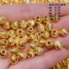 H2e6bb296206947bbb0f144c2326973f4Y Luxury Pure 24K Gold Jewelry Accessories DIY Bracelet Necklace Beads Women Ladies Female Bridal Engagement Wedding Jewelry