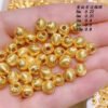 H478b87a2ec584d29a5c9eacc4ff99a1bN Luxury Pure 24K Gold Jewelry Accessories DIY Bracelet Necklace Beads Women Ladies Female Bridal Engagement Wedding Jewelry