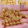 Hbd9c99376b864b039073ed993361adfaW Luxury Pure 24K Gold Jewelry Accessories DIY Bracelet Necklace Beads Women Ladies Female Bridal Engagement Wedding Jewelry