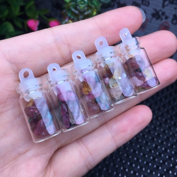 Color tourmaline votive bottle size 28mm