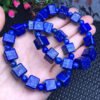 Lapis sugar cube bracelet