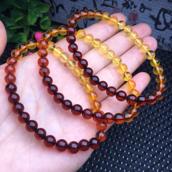 Beeswax gradient bracelet