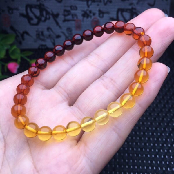 Beeswax gradient bracelet