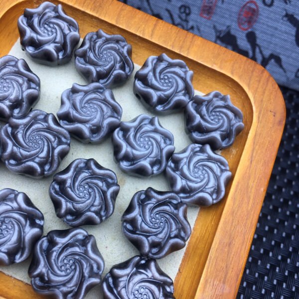 wsxc1689082106285_4 Silver flare stone peony pendant