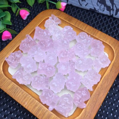 Powder crystal swallow gold beast small piece