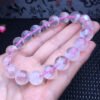 Pink Ghost crystal single loop bracelet