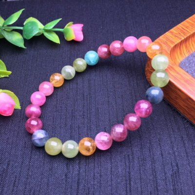 wsxc1698003132152_3 Tourmaline Single Loop Bracelet 💕 Specification 7mm ✨ one million twenty-two thousand one hundred and twenty-nine