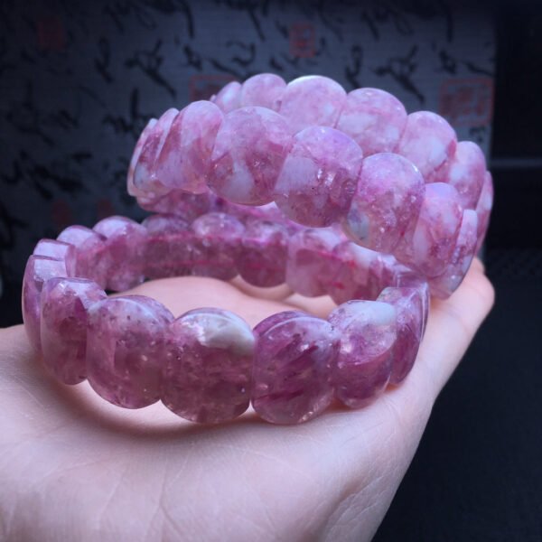 Pink lithium mica hand 💕 Specification 16mm1022708