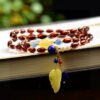 Natural Blood Pearl Rice Bead Bracelet, with a Blood Pearl size of approximately 4 * 6mm2410089634