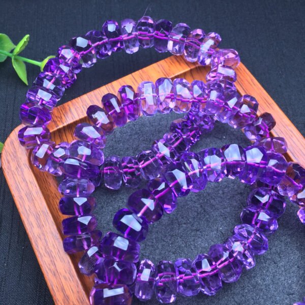 Amethyst Faced Bead Bracelet 💕 Specification 12mm ✨2410149246