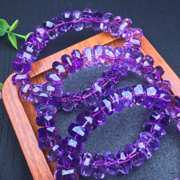 Amethyst Faced Bead Bracelet 💕 Specification 12mm ✨2410149246