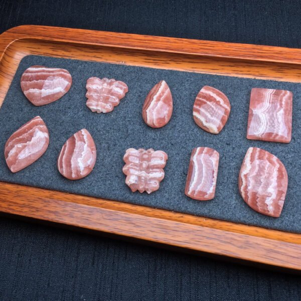 Red grain stone pendant small piece 💕 Specification 12-19mm ✨2510015632