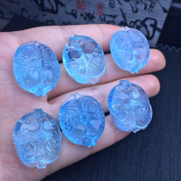 Sea Blue Treasure Pisces Small Piece 💕 Specification 22mm ✨2510009126