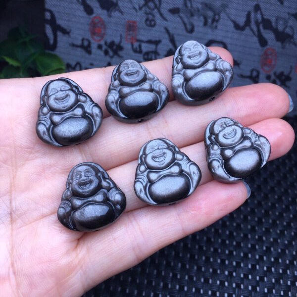 Silver Yaoshi Big Belly Buddha Pendant 💕 Specification 19.5mm ✨26100052396