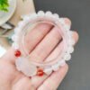 Natural agate pixiu bracelet with agate beads with a diameter of 8mm2610019561