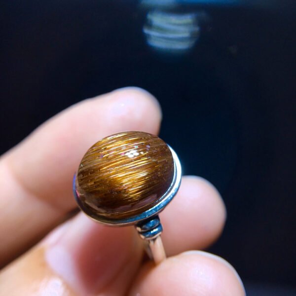 Natural Copper Crystal Ring 💰 Specification: 9/8.8mm2710248316