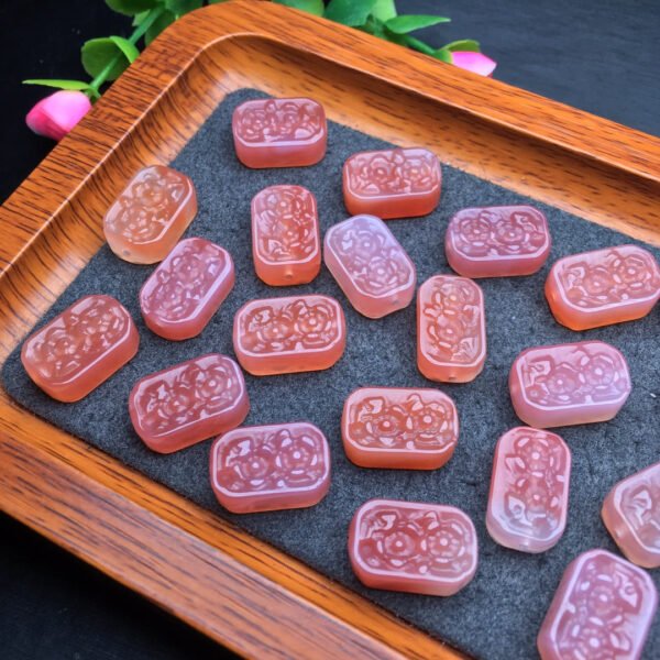 Pink Salt Source Flower Card 💕 Specification 10mm ✨ 2810006147