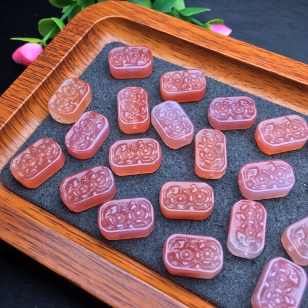 Pink Salt Source Flower Card 💕 Specification 10mm ✨ 2810006147