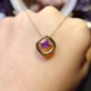 Natural Brazilian amethyst pendant, main stone 5mm2810120149