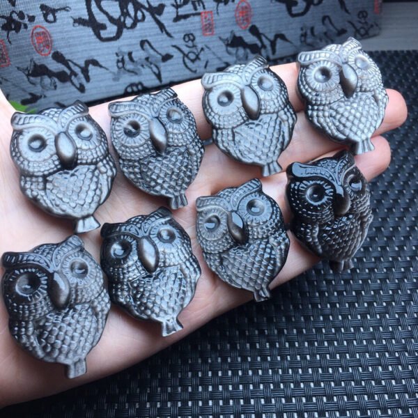 Silver Yaoshi Owl Pendant 💕 Specification 26mm ✨2910013123