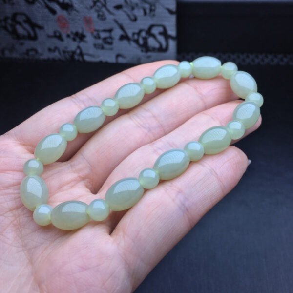 Hotan Jade Single Loop Bracelet 💕 Specification 7mm ✨2910060897