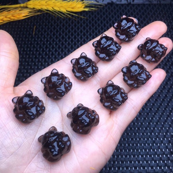 Ice Seed Shining Stone Nine tailed Fox Small Piece 💕 Specification 17.5mm ✨3110004.5124