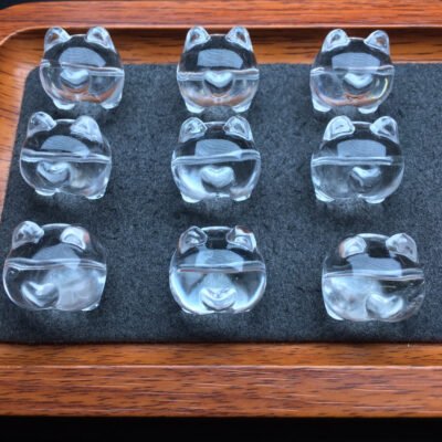 White crystal corgi accessories 💕 Specification 19.6mm3110011124