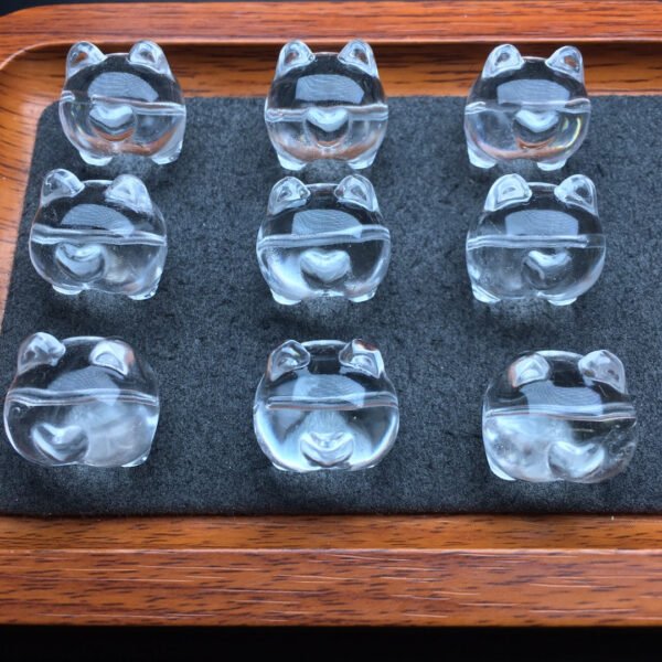 White crystal corgi accessories 💕 Specification 19.6mm3110011124