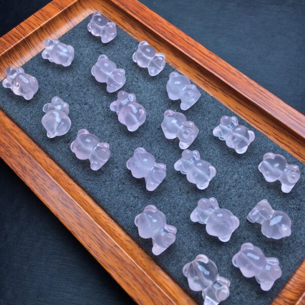 Pink crystal bear accessories goods 💕 Specification 12mm ✨3110008126