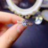 Sky Blue Topa Stone Ring Shipped, Main Stone Size 4 * 6mm,0211085115