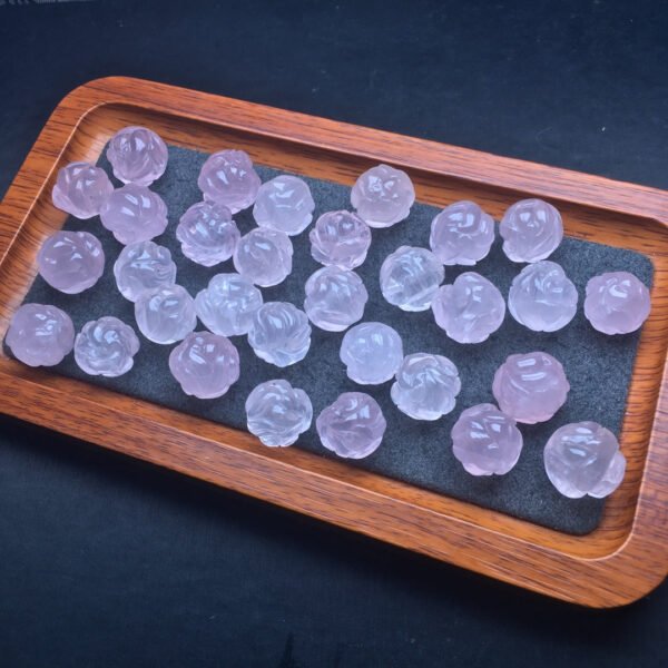 Pink crystal fox ball accessories 💕 Specification 13-16mm ✨0311009156