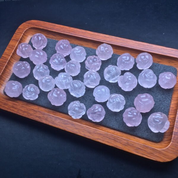 Pink crystal fox ball accessories 💕 Specification 13-16mm ✨0311009156