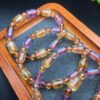 Purple Yellow Crystal Sugar Bracelet 💕 Specification 7-8mm 0311025198