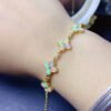 Pure Natural Colorful White Opal Bracelet, Main Stone Size 3 * 4mm0411199156
