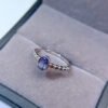 Natural Tanzanite Ring, Main Stone Size 4 * 6mm0411110264