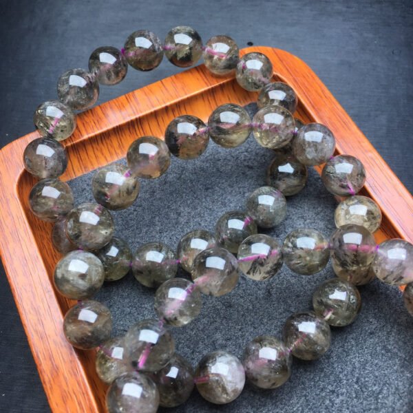 Black Aurora Single Loop Bracelet 💕 Specification 9-12mm ✨0811036122