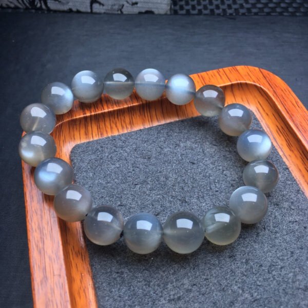 Silver Moonlight Single Loop Bracelet 💕 Specification 9-12mm ✨0811149236