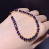 Natural Sri Lankan sapphire bracelet, main stone size 3 * 5mm0811499136