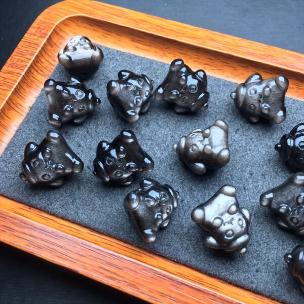 Silver Yaoshi Pudding Dog Pairs 💕 Specification 17mm0911005.5988