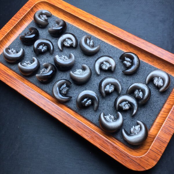 Silver Yao Stone Moon Fox Accessories 💕 Specification 14.5mm0911005.5166