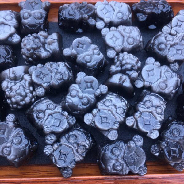 Silver Yaoshi Swallowing Gold Beast Small Piece 💕 Specification 19mm ✨0911006.5188