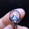 Natural crystal mid crystal ring, bare stone specification: 13.4      0911198549