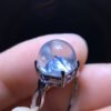 Natural crystal mid crystal ring, bare stone specification: 13.4      0911198549