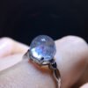 Natural crystal mid crystal ring, bare stone specification: 13.4      0911198549