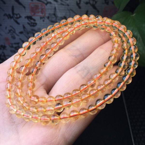 Original Yellow Crystal Multi Loop Bracelet 💕 Specification 5mm1110022133