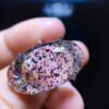 Natural Strawberry Crystal Mica Sky Star Ring, Size 23.8/13.8mm1111238599