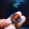 Natural copper crystal ring, specification: 12.1/12mm11113998166