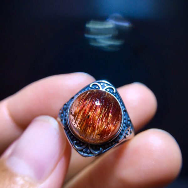 Natural copper crystal ring, specification: 12.1/12mm11113998166